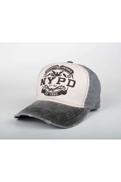 Şapka Market Nypd Cap Hat Gray