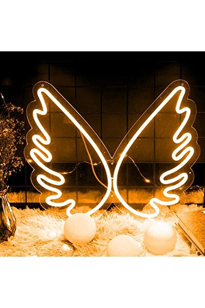 Genel Markalar Melek Kanadı Neon Led Tablo