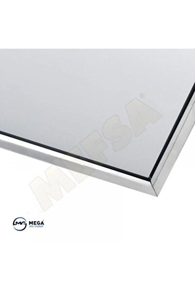 FRT Ottoman Paslanmaz Krom Metal Plakalık 52.7cm X 11.5cm 2 Adet