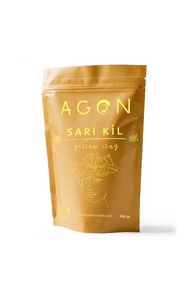 Agon Yellow Clay Natural Care Mask 500 Gr