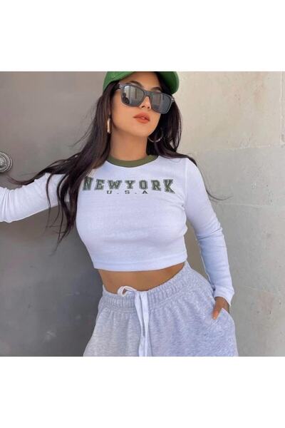 Selinus Нью-Йорк з принтом Crop