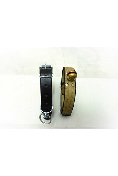 Kozak Zilli Orta Ve Büyük Irk Köpek Tasmasi Deri Ve Zilli Modeli