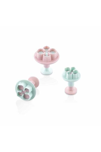 Sunplast قطاعة عجين على شكل كوبية من صن 3 قطع Fma3110