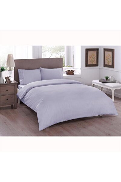 Taç Hilays Ranforce Double Duvet Cover Set Basic Lilac