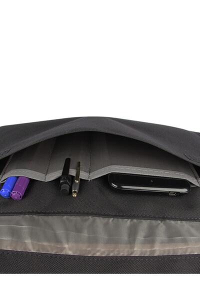 Alone Μαύρος Χαρτοφύλακας με Unisex Αδιάβροχο Ύφασμα 2134 Τσάντα Laptop Notebook