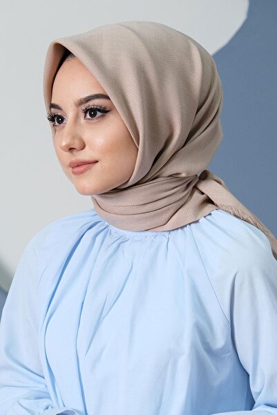 Zerruba Βαμβακερό κασκόλ Milky Brown