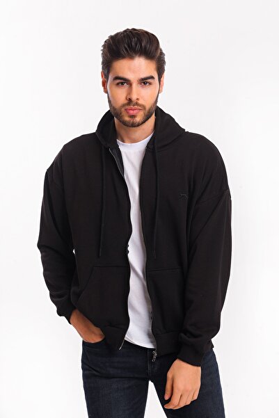 Slazenger Ανδρικό φούτερ Shad μαύρο