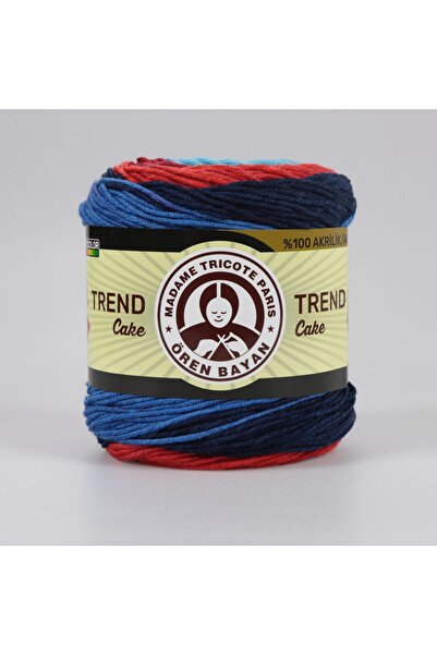 Ören Bayan Trend Cake Batik El Örgü İpi | 200g | 622