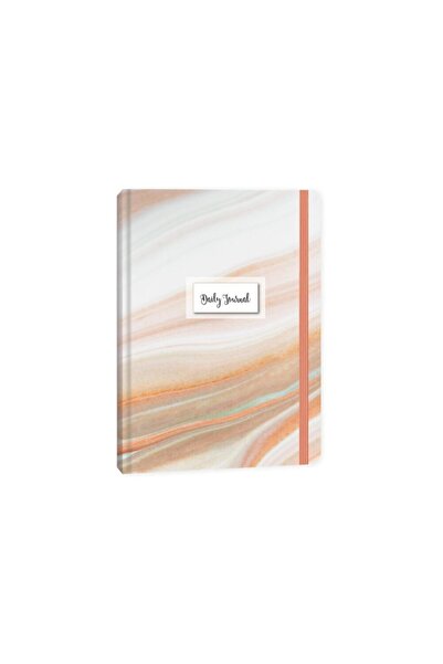 KESKİN COLOR Daily Journal Dikişli Karton Kapak 80 Yaprak 14x20 Çizgili Defte...