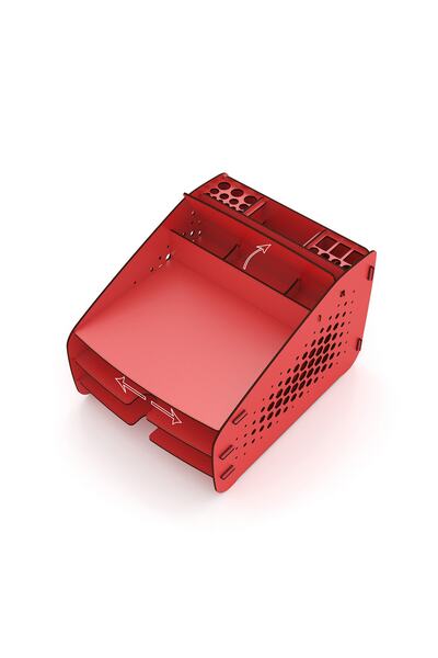 Design OTTO Fxm Hexa A4 Document Rack Desktop Organizer Organizer