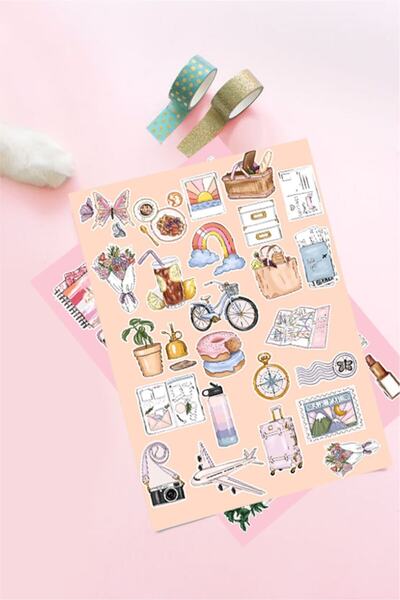 Spacepiks Mini foi de autocolante A5 2 buc