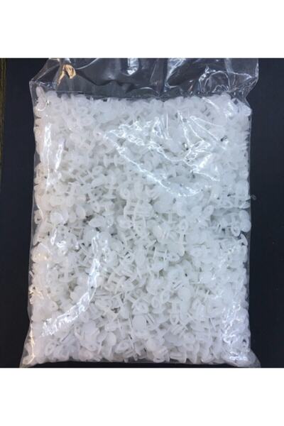 Önel 100 Adet Korniş Perde Düğmesi Askı Aparatı Tutacağı