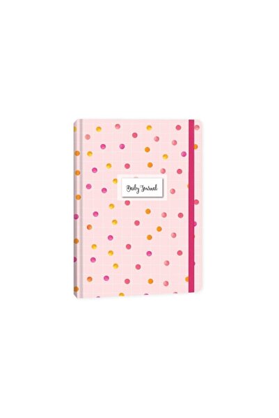 KESKİN COLOR Daily Journal Stitched Cardboard Cover 80 Sheets 14X20 Ruled Not...