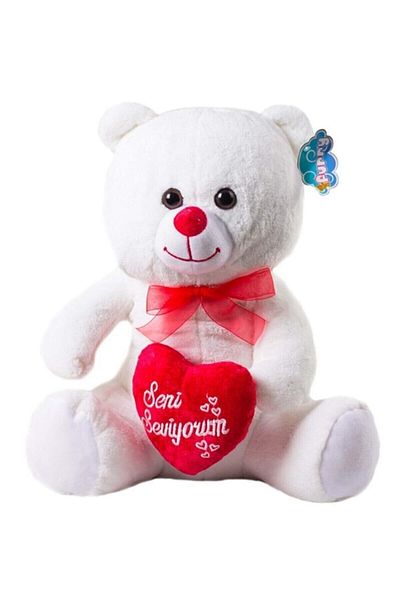 TOPROCKSTORE Heart Plush Teddy Bear Giant Size 50 Cm