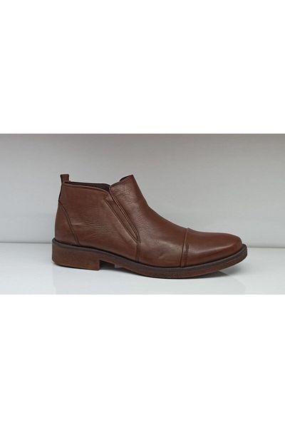 Muya Genuine Leather Pure Rubber Men's Boots