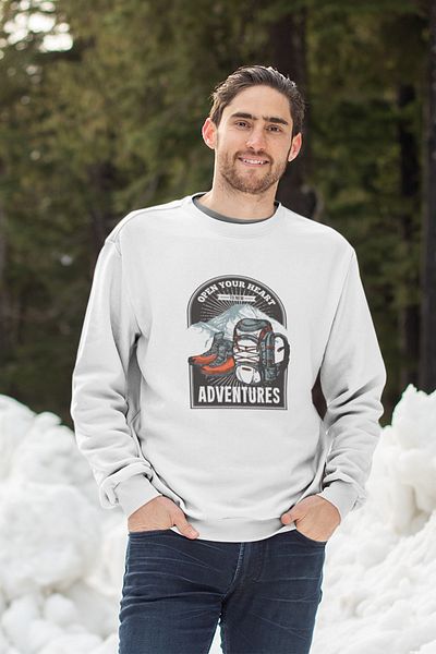 SUNFREE Adventure Μπλούζα Φούτερ Unisex Oversize