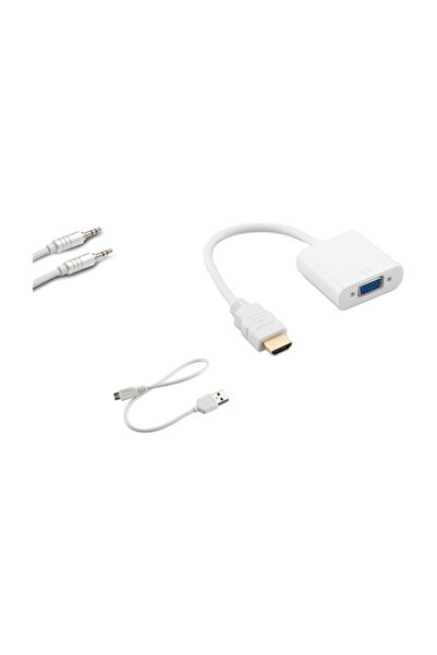 S-LINK Sl-hvs13 Hdmı Erkek To Vga Dişi + Audio Micro Usb Çevirici