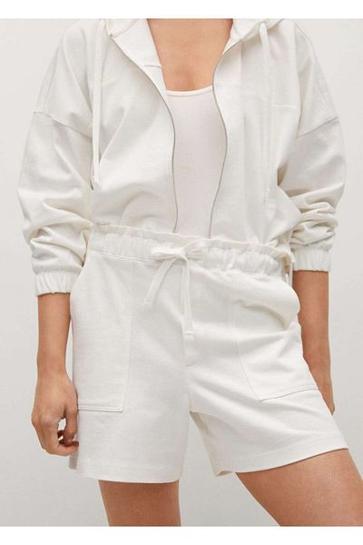 MANGO Woman Pantaloni scurți din bumbac pentru femei
