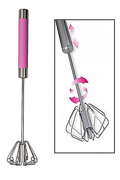 Canbay Store Automotic Bass Pull Beater Push Whisk Mixer Steel Canbays