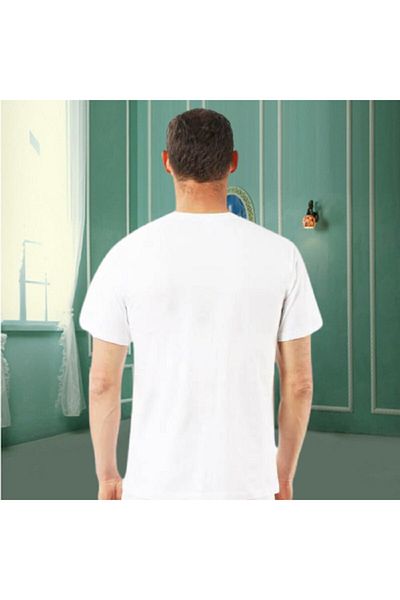istanbul çamaşırları Men's Closed Collar Tank Top 100% Cotton