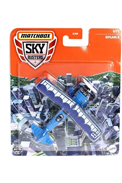 Matchbox Sky Busters Biplane-a 6/08 Gökyüzü Fatihleri Metal
