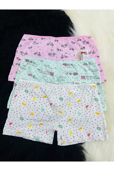 Poli Underwear Boxeri din 3 piese pentru fete 3
