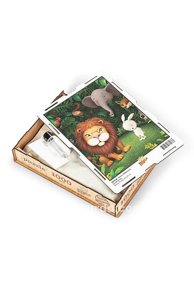 King Of Puzzle Forest Court Wooden Puzzle 1000 Pieces