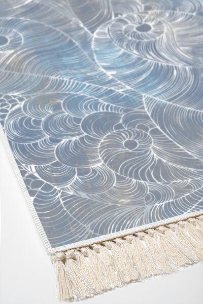 Alanur Home Eko Trend Djt Мийний Нековзний Підлогу 3-х Місний Комплект для Спальні 1303 Сучасний Ліловий