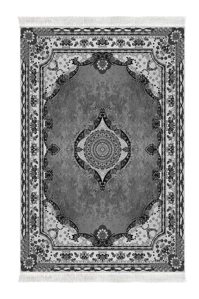 Alanur Home Eko Trend Djt 2 Pack Πλενόμενο Αντιολισθητικό Χαλάκι Μπάνιου 721 Classic Anthracite (60 X 100 - 50 X 60)