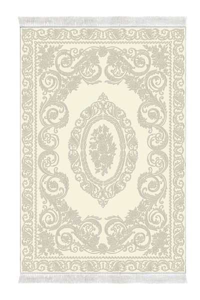 Alanur Home Eko Trend Djt 2 Pack Πλενόμενο Αντιολισθητικό Χαλάκι Μπάνιου 747 Classic Cream (50 X 80 - 40 X 50)