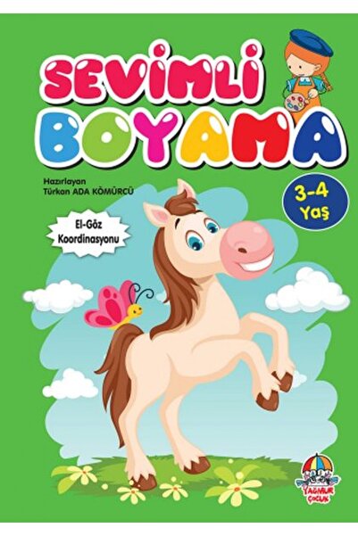 Timaş Çocuk Sevimli Boyama (3-4 Yaş)