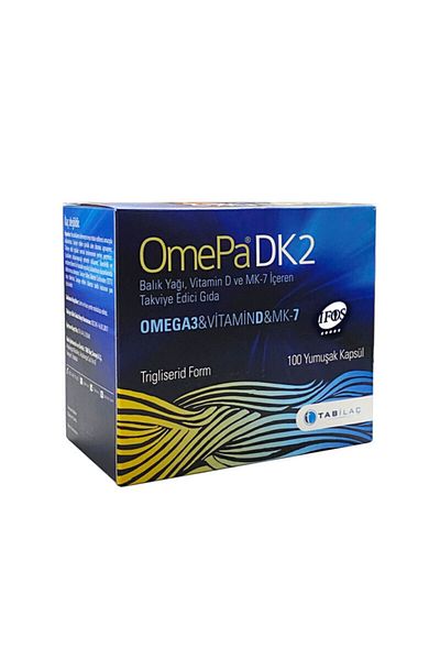Omepa Tab Omepa-Dk2 Omega 3 100 Soft Capsules