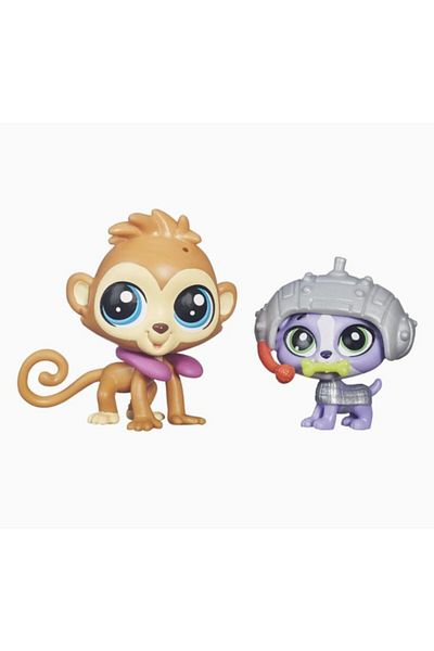 Littlest Pet Shop Minis And Her Puppy Cheep Cheep Chipman,luke Yorkshire Minis Pet Shop