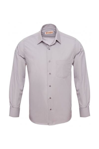 İŞMONT قميص رجالي بأكمام طويلة