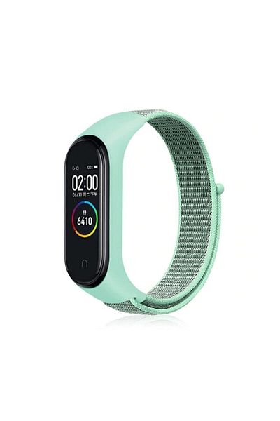 Nezih Case سوار Xiaomi Mi Band 3 / 4 / 5 / 6 المتوافق مع سوار شبكي (ليس ساعة)
