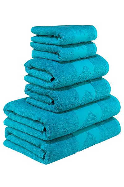 TEXTILE COLORS Bath Towel Set 6 Pieces