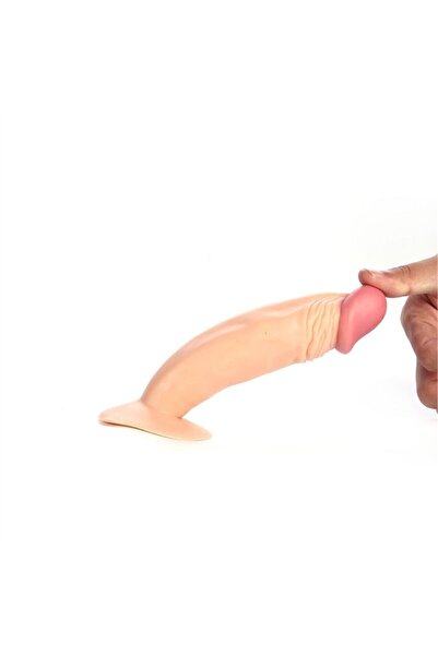 Genel Markalar Ten Rengi Anal ve Vajinal Dildo Vibratör