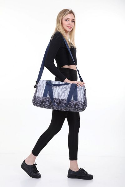 ICONE BAG Geantă sport unisex - model dublu, curea de umăr reglabilă, geantă de fitness