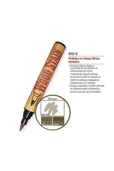 Marvy Wood Stain Wooden Touch Up Pen SAGE (SAGE)