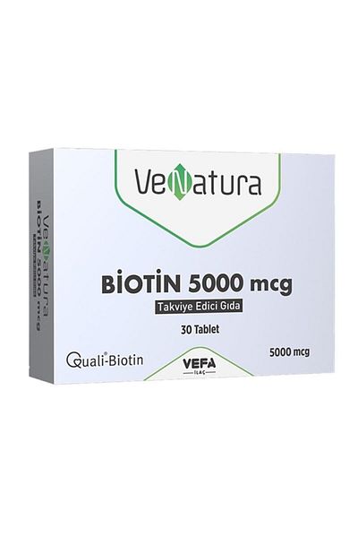VeNatura 5000 Mcg Biotin - Food Supplement