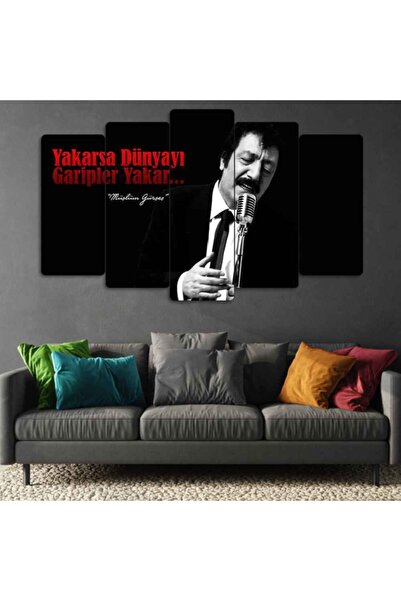EVLOYA Müslüm Gürses - 5 Parçalı Tablo