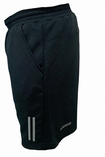 Fs Erkek Gri Baskılı Günlük Spor Fitness Koşu Şortu