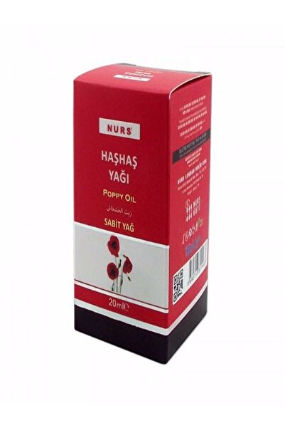 ÖMEROĞLU KURUYEMİŞ زيت الخشخاش لقمان نورس حكيم 20 مل