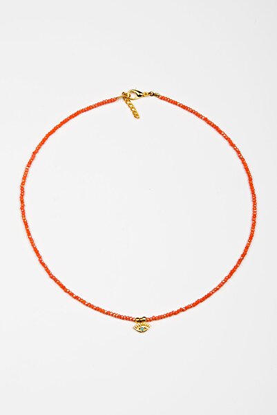 Lila Rosa قلادة من حجر الكريستال العرقي الأصيل