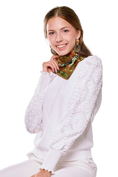 Lila Rosa Густав Климт шарени бандана шал