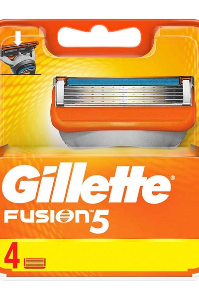 Gillette Brand: Gillette Fusion Spare Blade 4 Pieces Category: Razor Blade