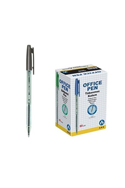 Genel Markalar Tükenmez Kalem Ark 222 Büro Siyah 1 Adet Fiyatıdır
