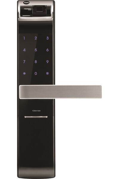 Yale Ydm4109a Parmak Izli Ve Şifreli Akıllı Gömme Kilit