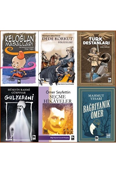 Bilgi Yayınevi Türk Klasikleri Çocuk Seti (6 Kitap)