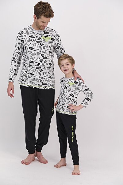 ROLY POLY Rolypoly Planet Crew Karmelanj Erkek Çocuk Pijama Takımı